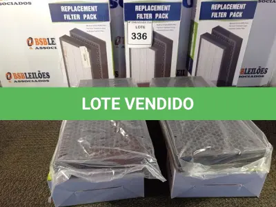LOTE 336 - 05 CAIXAS COM 02 FILTROS CADA PARA AR-CONDICIONADO COMPATIBLE WITH MA-40 (FILTERS 2 PACKS). (NO ESTADO EM QUE SE ENCONTRA. SUJEITO A AVARIAS OCULTAS/VISÍVEIS.) 0000021