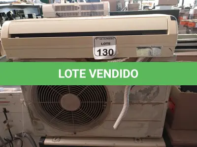LOTE 130 - 01 CONDENSADORA E 01 VAPORIZADORA MARCA MITSUBISH. (NO ESTADO) ATENÇÃO! FAZER A VISITAÇÃO ANTES DE ARREMATAR, NÃO SABEMOS SE FUNCIONA. LEILÃO NÃO TEM GARANTIA E NEM DEVOLUÇÃO, SUJEITO A POSSÍVEIS AVARIAS VISÍVEIS/OCULTAS E/OU AUSÊNCIA DE COMPONENTES.