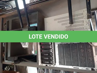 LOTE 275 - 01 SUCATA DE SERVIDOR, 01 ESTABILIZADOR, 02 CARRINHOS PARA CPU E 01 RÉGUA DE DISTRIBUIÇÃO DE ENERGIA MARCA DELL.  (NO ESTADO) ATENÇÃO! FAZER A VISITAÇÃO ANTES DE ARREMATAR, NÃO SABEMOS SE FUNCIONA. LEILÃO NÃO TEM GARANTIA E NEM DEVOLUÇÃO, SUJEITO A POSSÍVEIS AVARIAS VISÍVEIS/OCULTAS E/OU AUSÊNCIA DE COMPONENTES.