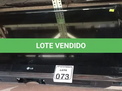 LOTE 073 - 01 TV MARCA LG MODELO 47LH45ED 47 POLEGADAS. (NO ESTADO) ATENÇÃO! FAZER A VISITAÇÃO ANTES DE ARREMATAR, NÃO SABEMOS SE FUNCIONA. LEILÃO NÃO TEM GARANTIA E NEM DEVOLUÇÃO, SUJEITO A POSSÍVEIS AVARIAS VISÍVEIS/OCULTAS E/OU AUSÊNCIA DE COMPONENTES.