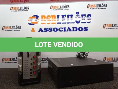 LOTE 053 - 01 TOCA CDS MARCA SONY 220V E 01 CAIXA DE SOM PORTÁTIL LENDEX. (NO ESTADO) ATENÇÃO! FAZER A VISITAÇÃO ANTES DE ARREMATAR, NÃO SABEMOS SE FUNCIONA. LEILÃO NÃO TEM GARANTIA E NEM DEVOLUÇÃO, SUJEITO A POSSÍVEIS AVARIAS VISÍVEIS/OCULTAS E/OU AUSÊNCIA DE COMPONENTES.