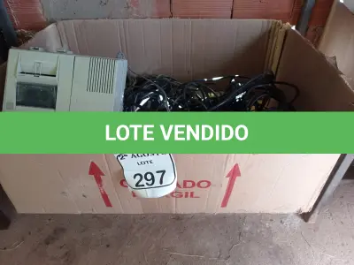 LOTE 297 - 01 LOTE COM VÁRIOS CABOS DE FORÇA PARA PC E 03 CALCULADORAS. (NO ESTADO) ATENÇÃO! FAZER A VISITAÇÃO ANTES DE ARREMATAR, NÃO SABEMOS SE FUNCIONA. LEILÃO NÃO TEM GARANTIA E NEM DEVOLUÇÃO, SUJEITO A POSSÍVEIS AVARIAS VISÍVEIS/OCULTAS E/OU AUSÊNCIA DE COMPONENTES.