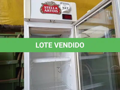 LOTE 327 - 01 CERVEJEIRO STELLA ARTOIS PORTA EM VIDRO MARCA METAL FRIO 220 VOLTS. (NO ESTADO) ATENÇÃO! FAZER A VISITAÇÃO ANTES DE ARREMATAR, NÃO SABEMOS SE FUNCIONA. LEILÃO NÃO TEM GARANTIA E NEM DEVOLUÇÃO, SUJEITO A POSSÍVEIS AVARIAS VISÍVEIS/OCULTAS E/OU AUSÊNCIA DE COMPONENTES.