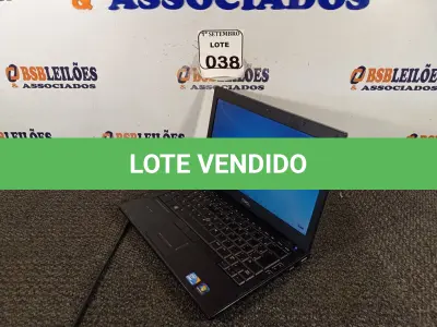 LOTE 038 - 01 NOTEBOOK MARCA DELL COM FONTE. (NO ESTADO) ATENÇÃO! FAZER A VISITAÇÃO ANTES DE ARREMATAR, NÃO SABEMOS SE FUNCIONA. LEILÃO NÃO TEM GARANTIA E NEM DEVOLUÇÃO, SUJEITO A POSSÍVEIS AVARIAS VISÍVEIS/OCULTAS E/OU AUSÊNCIA DE COMPONENTES.