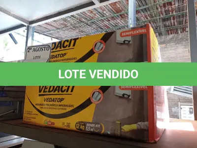 LOTE 286 - 02 VEDACIT ARGAMASSA POLIMÉRICA IMPERMEÁVEL 12KGS CADA. (NO ESTADO) ATENÇÃO! FAZER A VISITAÇÃO ANTES DE ARREMATAR, NÃO SABEMOS SE FUNCIONA. LEILÃO NÃO TEM GARANTIA E NEM DEVOLUÇÃO, SUJEITO A POSSÍVEIS AVARIAS VISÍVEIS/OCULTAS E/OU AUSÊNCIA DE COMPONENTES.