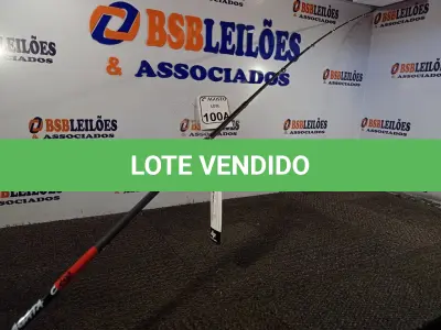 LOTE 100 - 01 CARRETILHA PARA PESCA JOYFOX LADO (RIGHT) COM VARA. (NO ESTADO) ATENÇÃO! FAZER A VISITAÇÃO ANTES DE ARREMATAR, NÃO SABEMOS SE FUNCIONA. LEILÃO NÃO TEM GARANTIA E NEM DEVOLUÇÃO, SUJEITO A POSSÍVEIS AVARIAS VISÍVEIS/OCULTAS E/OU AUSÊNCIA DE COMPONENTES.