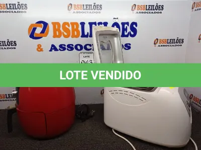 LOTE 043 - 01 AIR FRYER MARCA AGRATTO E MULTIPANE MARCA BRITÂNIA SENDO AS 220V. (NO ESTADO) ATENÇÃO! FAZER A VISITAÇÃO ANTES DE ARREMATAR, NÃO SABEMOS SE FUNCIONA. LEILÃO NÃO TEM GARANTIA E NEM DEVOLUÇÃO, SUJEITO A POSSÍVEIS AVARIAS VISÍVEIS/OCULTAS E/OU AUSÊNCIA DE COMPONENTES.