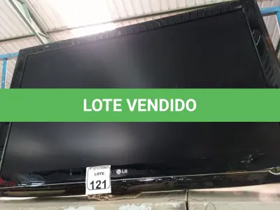 LOTE 121 - 01 TV LG 52” POLEGADAS. (NO ESTADO) ATENÇÃO! FAZER A VISITAÇÃO ANTES DE ARREMATAR, NÃO SABEMOS SE FUNCIONA. LEILÃO NÃO TEM GARANTIA E NEM DEVOLUÇÃO, SUJEITO A POSSÍVEIS AVARIAS VISÍVEIS/OCULTAS E/OU AUSÊNCIA DE COMPONENTES.