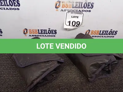 LOTE 109 - 02 TORNOZELEIRAS PARA ACADEMIA 4KG. (NO ESTADO) ATENÇÃO! FAZER A VISITAÇÃO ANTES DE ARREMATAR, NÃO SABEMOS SE FUNCIONA. LEILÃO NÃO TEM GARANTIA E NEM DEVOLUÇÃO, SUJEITO A POSSÍVEIS AVARIAS VISÍVEIS/OCULTAS E/OU AUSÊNCIA DE COMPONENTES.