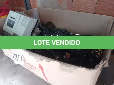 LOTE 297 - 01 LOTE COM VÁRIOS CABOS DE FORÇA PARA PC E 03 CALCULADORAS. (NO ESTADO) ATENÇÃO! FAZER A VISITAÇÃO ANTES DE ARREMATAR, NÃO SABEMOS SE FUNCIONA. LEILÃO NÃO TEM GARANTIA E NEM DEVOLUÇÃO, SUJEITO A POSSÍVEIS AVARIAS VISÍVEIS/OCULTAS E/OU AUSÊNCIA DE COMPONENTES.