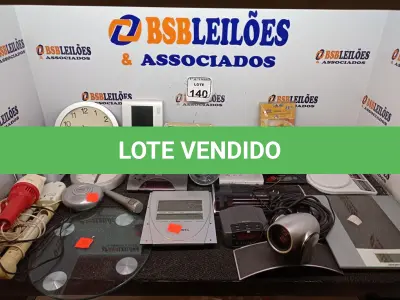 LOTE 140 - 01 LOTE COM DIVERSOS ELETRÔNICOS. (NO ESTADO) ATENÇÃO! FAZER A VISITAÇÃO ANTES DE ARREMATAR, NÃO SABEMOS SE FUNCIONA. LEILÃO NÃO TEM GARANTIA E NEM DEVOLUÇÃO, SUJEITO A POSSÍVEIS AVARIAS VISÍVEIS/OCULTAS E/OU AUSÊNCIA DE COMPONENTES.