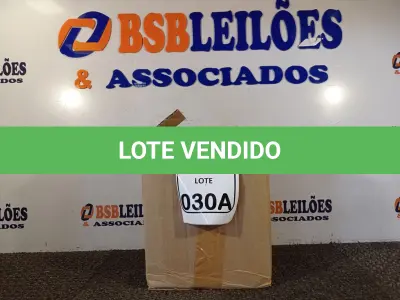 LOTE 030 - 01 CAIXA COM 12UNIDADES DE PU  NA COR BRANCA. (NO ESTADO) ATENÇÃO! FAZER A VISITAÇÃO ANTES DE ARREMATAR, NÃO SABEMOS SE FUNCIONA. LEILÃO NÃO TEM GARANTIA E NEM DEVOLUÇÃO, SUJEITO A POSSÍVEIS AVARIAS VISÍVEIS/OCULTAS E/OU AUSÊNCIA DE COMPONENTES.