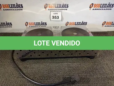 LOTE 353 - 01 FOGÃO ELÉTRICO TOPÁZIO 4.0 220V. (PORTABLE INDUCTION RANGE) (NO ESTADO EM QUE SE ENCONTRA. SUJEITO A AVARIAS OCULTAS/VISÍVEIS.) 23640