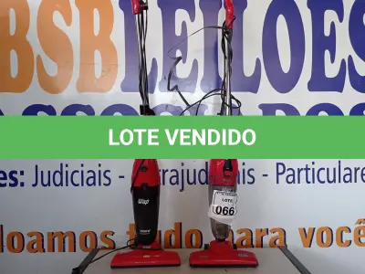 LOTE 066 - 02 ASPIRADORES DE PÓ PORTÁTIL 220V MARCA WAP. (NO ESTADO) ATENÇÃO! FAZER A VISITAÇÃO ANTES DE ARREMATAR, NÃO SABEMOS SE FUNCIONA. LEILÃO NÃO TEM GARANTIA E NEM DEVOLUÇÃO, SUJEITO A POSSÍVEIS AVARIAS VISÍVEIS/OCULTAS E/OU AUSÊNCIA DE COMPONENTES.