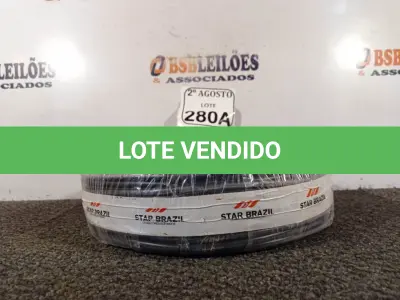 LOTE 280 - 01 ROLO DE FIO FLEXÍVEL 1X10,00MM NA COR PRETA. (NO ESTADO) ATENÇÃO! FAZER A VISITAÇÃO ANTES DE ARREMATAR, NÃO SABEMOS SE FUNCIONA. LEILÃO NÃO TEM GARANTIA E NEM DEVOLUÇÃO, SUJEITO A POSSÍVEIS AVARIAS VISÍVEIS/OCULTAS E/OU AUSÊNCIA DE COMPONENTES.