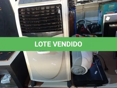 LOTE 153 - 01 CLIMATIZADOR DE AR, 01 PUFF, 01 ASPIRADOR DE PÓ, 01 SECADOR DE CABELO, 01 ASPIRADOR DE PÓ ROBÔ E DIVERSOS TECLADOS. (NO ESTADO) ATENÇÃO! FAZER A VISITAÇÃO ANTES DE ARREMATAR, NÃO SABEMOS SE FUNCIONA. LEILÃO NÃO TEM GARANTIA E NEM DEVOLUÇÃO, SUJEITO A POSSÍVEIS AVARIAS VISÍVEIS/OCULTAS E/OU AUSÊNCIA DE COMPONENTES.