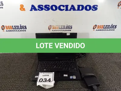 LOTE 034 - 01 NOTEBOOK MARCA DELL COM FONTE. (NO ESTADO) ATENÇÃO! FAZER A VISITAÇÃO ANTES DE ARREMATAR, NÃO SABEMOS SE FUNCIONA. LEILÃO NÃO TEM GARANTIA E NEM DEVOLUÇÃO, SUJEITO A POSSÍVEIS AVARIAS VISÍVEIS/OCULTAS E/OU AUSÊNCIA DE COMPONENTES.