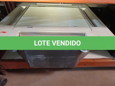 LOTE 092 - 01 EVAPORADORA DE TETO K7 MARCA YORK. (NO ESTADO) ATENÇÃO! FAZER A VISITAÇÃO ANTES DE ARREMATAR, NÃO SABEMOS SE FUNCIONA. LEILÃO NÃO TEM GARANTIA E NEM DEVOLUÇÃO, SUJEITO A POSSÍVEIS AVARIAS VISÍVEIS/OCULTAS E/OU AUSÊNCIA DE COMPONENTES.