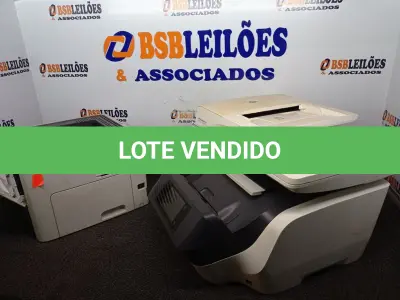 LOTE 145 - 02 IMPRESSORAS HP SENDO UMA MULTIFUNCIONAL.  (NO ESTADO) ATENÇÃO! FAZER A VISITAÇÃO ANTES DE ARREMATAR, NÃO SABEMOS SE FUNCIONA. LEILÃO NÃO TEM GARANTIA E NEM DEVOLUÇÃO, SUJEITO A POSSÍVEIS AVARIAS VISÍVEIS/OCULTAS E/OU AUSÊNCIA DE COMPONENTES.
