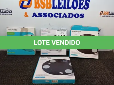 LOTE 118 - 04 BALANÇAS DIGITAIS MARCA MULTILASER. (NO ESTADO) ATENÇÃO! FAZER A VISITAÇÃO ANTES DE ARREMATAR, NÃO SABEMOS SE FUNCIONA. LEILÃO NÃO TEM GARANTIA E NEM DEVOLUÇÃO, SUJEITO A POSSÍVEIS AVARIAS VISÍVEIS/OCULTAS E/OU AUSÊNCIA DE COMPONENTES.