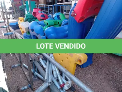 LOTE 162 - 01 LOTE DE 01 PARQUINHO PARA CRIANÇAS. (KID`S PLAYGROUND) (NO ESTADO EM QUE SE ENCONTRA. SUJEITO A AVARIAS OCULTAS/VISÍVEIS.)0000097