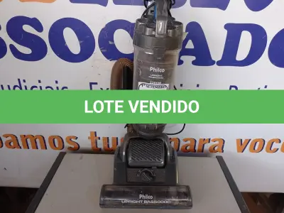 LOTE 084 - 01 ASPIRADOR DE PÓ MARCA PHILCO 220V. (NO ESTADO) ATENÇÃO! FAZER A VISITAÇÃO ANTES DE ARREMATAR, NÃO SABEMOS SE FUNCIONA. LEILÃO NÃO TEM GARANTIA E NEM DEVOLUÇÃO, SUJEITO A POSSÍVEIS AVARIAS VISÍVEIS/OCULTAS E/OU AUSÊNCIA DE COMPONENTES.