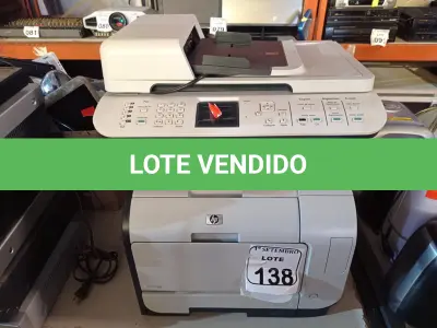 LOTE 138 - 01 IMPRESSORA MULTIFUNCIONAL COLORIDA MARCA HP MODELO CM2320NF. (NO ESTADO) ATENÇÃO! FAZER A VISITAÇÃO ANTES DE ARREMATAR, NÃO SABEMOS SE FUNCIONA. LEILÃO NÃO TEM GARANTIA E NEM DEVOLUÇÃO, SUJEITO A POSSÍVEIS AVARIAS VISÍVEIS/OCULTAS E/OU AUSÊNCIA DE COMPONENTES.