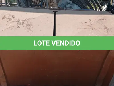 LOTE 476 - 01 CONTAINER EM FERRO. (NO ESTADO) ATENÇÃO! FAZER A VISITAÇÃO ANTES DE ARREMATAR, NÃO SABEMOS SE FUNCIONA. LEILÃO NÃO TEM GARANTIA E NEM DEVOLUÇÃO, SUJEITO A POSSÍVEIS AVARIAS VISÍVEIS/OCULTAS E/OU AUSÊNCIA DE COMPONENTES.