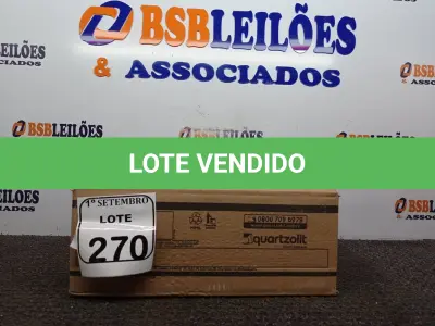 LOTE 270 - 06 REJUNTES ACRÍLICO NA COR CORDA DE 01KG CADA. (NO ESTADO) ATENÇÃO! FAZER A VISITAÇÃO ANTES DE ARREMATAR, NÃO SABEMOS SE FUNCIONA. LEILÃO NÃO TEM GARANTIA E NEM DEVOLUÇÃO, SUJEITO A POSSÍVEIS AVARIAS VISÍVEIS/OCULTAS E/OU AUSÊNCIA DE COMPONENTES.
