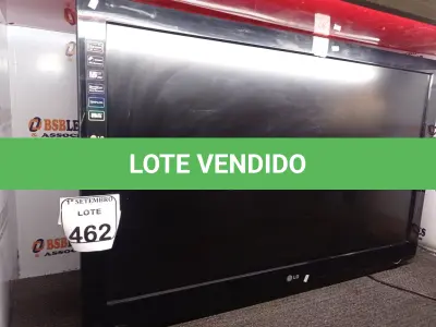 LOTE 462 - 01 TV “42” POLEGADAS MARCA LG. (NO ESTADO) ATENÇÃO! FAZER A VISITAÇÃO ANTES DE ARREMATAR, NÃO SABEMOS SE FUNCIONA. LEILÃO NÃO TEM GARANTIA E NEM DEVOLUÇÃO, SUJEITO A POSSÍVEIS AVARIAS VISÍVEIS/OCULTAS E/OU AUSÊNCIA DE COMPONENTES.