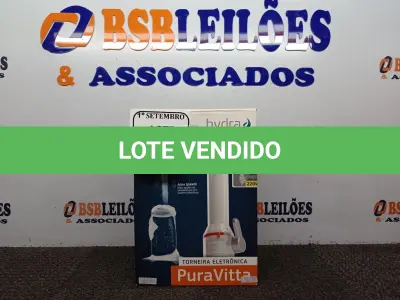 LOTE 446 - 01 TORNEIRA ELTRÔNICA PURA VITTA 220V ÁGUA QUENTE (NOVA). (NO ESTADO) ATENÇÃO! FAZER A VISITAÇÃO ANTES DE ARREMATAR, NÃO SABEMOS SE FUNCIONA. LEILÃO NÃO TEM GARANTIA E NEM DEVOLUÇÃO, SUJEITO A POSSÍVEIS AVARIAS VISÍVEIS/OCULTAS E/OU AUSÊNCIA DE COMPONENTES.