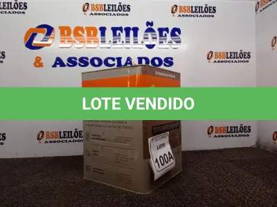 LOTE 100 - 01 LATA DE TINTA TEXTURATTO PREMIUM EFEITO RÚSTICO INTERIOR/EXTERIOR SUVINIL 25KG. (NO ESTADO) ATENÇÃO! FAZER A VISITAÇÃO ANTES DE ARREMATAR, NÃO SABEMOS SE FUNCIONA. LEILÃO NÃO TEM GARANTIA E NEM DEVOLUÇÃO, SUJEITO A POSSÍVEIS AVARIAS VISÍVEIS/OCULTAS E/OU AUSÊNCIA DE COMPONENTES.