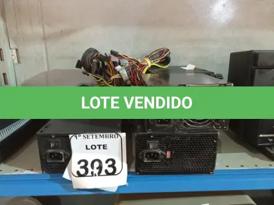 LOTE 393 - 06 FONTES DE ALIMENTAÇÃO PARA PC. (NO ESTADO) ATENÇÃO! FAZER A VISITAÇÃO ANTES DE ARREMATAR, NÃO SABEMOS SE FUNCIONA. LEILÃO NÃO TEM GARANTIA E NEM DEVOLUÇÃO, SUJEITO A POSSÍVEIS AVARIAS VISÍVEIS/OCULTAS E/OU AUSÊNCIA DE COMPONENTES.