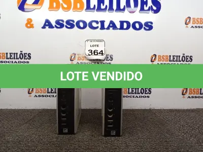 LOTE 364 - 02 MINI CPUS HP. (NO ESTADO) ATENÇÃO! FAZER A VISITAÇÃO ANTES DE ARREMATAR, NÃO SABEMOS SE FUNCIONA. LEILÃO NÃO TEM GARANTIA E NEM DEVOLUÇÃO, SUJEITO A POSSÍVEIS AVARIAS VISÍVEIS/OCULTAS E/OU AUSÊNCIA DE COMPONENTES.