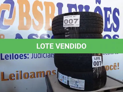 LOTE 007 - 04 - PNEUS 185/35 R18 ARO 18 XBRI SPORT+ 2 83V (NO ESTADO, NÃO SABEMOS SE FUNCIONA. LEILÃO NÃO TEM GARANTIA E NEM DEVOLUÇÃO, SUJEITO A POSSÍVEIS AVARIAS VISÍVEIS/OCULTAS E/OU AUSÊNCIA DE COMPONENTES)
