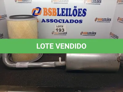 LOTE 193 - 02 – ITENS AUTOMOTIVOS DIVERSOS (NO ESTADO, NÃO SABEMOS SE FUNCIONA. LEILÃO NÃO TEM GARANTIA E NEM DEVOLUÇÃO, SUJEITO A POSSÍVEIS AVARIAS VISÍVEIS/OCULTAS E/OU AUSÊNCIA DE COMPONENTES)