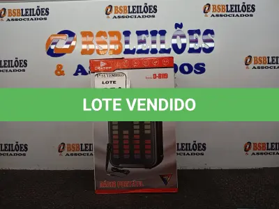 LOTE 125 - 01 RÁDIO PORTÁTIL COM BLUETOOTH É 01 MICROFONE. (NOVO) (NO ESTADO) ATENÇÃO! FAZER A VISITAÇÃO ANTES DE ARREMATAR, NÃO SABEMOS SE FUNCIONA. LEILÃO NÃO TEM GARANTIA E NEM DEVOLUÇÃO, SUJEITO A POSSÍVEIS AVARIAS VISÍVEIS/OCULTAS E/OU AUSÊNCIA DE COMPONENTES. 