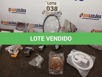 LOTE 038 - 20 – ITENS HIDRÁULICOS DIVERSOS (NO ESTADO, NÃO SABEMOS SE FUNCIONA. LEILÃO NÃO TEM GARANTIA E NEM DEVOLUÇÃO, SUJEITO A POSSÍVEIS AVARIAS VISÍVEIS/OCULTAS E/OU AUSÊNCIA DE COMPONENTES)