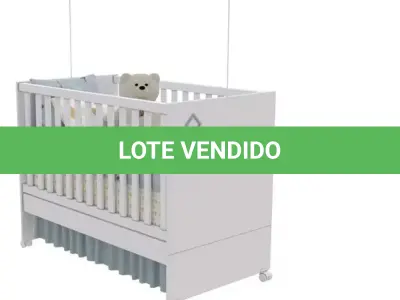 LOTE 147 - 01 - BERÇO SONETTO (NO ESTADO, NÃO SABEMOS SE FUNCIONA. LEILÃO NÃO TEM GARANTIA E NEM DEVOLUÇÃO, SUJEITO A POSSÍVEIS AVARIAS VISÍVEIS/OCULTAS E/OU AUSÊNCIA DE COMPONENTES)