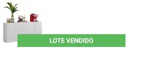 LOTE 143 - 01 - APARADOR BUFFET 4 PORTAS MULTIMÓVEIS (NO ESTADO, NÃO SABEMOS SE FUNCIONA. LEILÃO NÃO TEM GARANTIA E NEM DEVOLUÇÃO, SUJEITO A POSSÍVEIS AVARIAS VISÍVEIS/OCULTAS E/OU AUSÊNCIA DE COMPONENTES)
