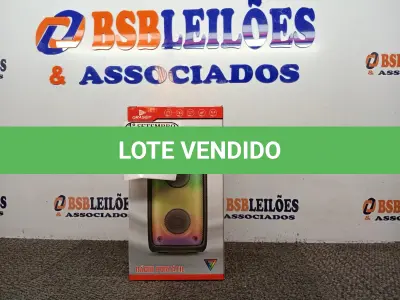 LOTE 085 - 01 RÁDIO PORTÁTIL COM BLUETOOTH MARCA GRASEP MODELO D-3207. (NOVO) (NO ESTADO) ATENÇÃO! FAZER A VISITAÇÃO ANTES DE ARREMATAR, NÃO SABEMOS SE FUNCIONA. LEILÃO NÃO TEM GARANTIA E NEM DEVOLUÇÃO, SUJEITO A POSSÍVEIS AVARIAS VISÍVEIS/OCULTAS E/OU AUSÊNCIA DE COMPONENTES.