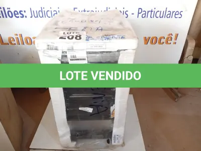 LOTE 208 - 01 - FOGÃO DAKO DIPLOMATA 4 BOCAS PRETO - BIVOLT (NO ESTADO, NÃO SABEMOS SE FUNCIONA. LEILÃO NÃO TEM GARANTIA E NEM DEVOLUÇÃO, SUJEITO A POSSÍVEIS AVARIAS VISÍVEIS/OCULTAS E/OU AUSÊNCIA DE COMPONENTES)
