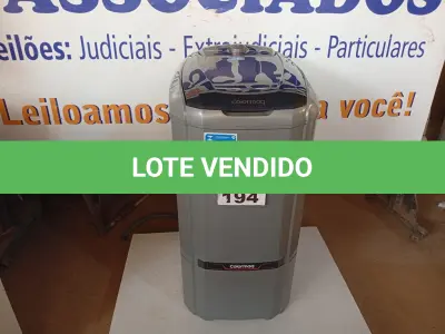 LOTE 194 - 01 - LAVADORA COLORMAQ 10KG 110V (NO ESTADO, NÃO SABEMOS SE FUNCIONA. LEILÃO NÃO TEM GARANTIA E NEM DEVOLUÇÃO, SUJEITO A POSSÍVEIS AVARIAS VISÍVEIS/OCULTAS E/OU AUSÊNCIA DE COMPONENTES)