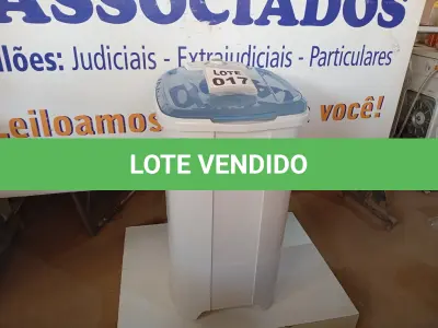 LOTE 017 - 01 - TANQUINHO NEWMAQ 10KG 110V (NO ESTADO, NÃO SABEMOS SE FUNCIONA. LEILÃO NÃO TEM GARANTIA E NEM DEVOLUÇÃO, SUJEITO A POSSÍVEIS AVARIAS VISÍVEIS/OCULTAS E/OU AUSÊNCIA DE COMPONENTES)