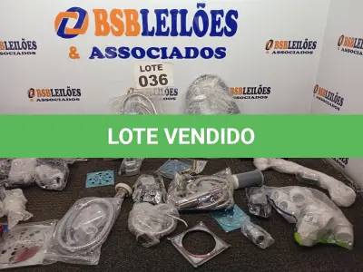 LOTE 036 - 22 – ITENS HIDRÁULICOS DIVERSOS (NO ESTADO, NÃO SABEMOS SE FUNCIONA. LEILÃO NÃO TEM GARANTIA E NEM DEVOLUÇÃO, SUJEITO A POSSÍVEIS AVARIAS VISÍVEIS/OCULTAS E/OU AUSÊNCIA DE COMPONENTES)