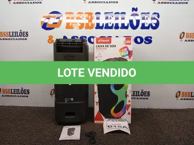 LOTE 015 - 01 CAIXA DE SOM MULTIMÍDIA SEM FIO MARCA XTRAD MODELO CS-29 (NOVO) (NO ESTADO) ATENÇÃO! FAZER A VISITAÇÃO ANTES DE ARREMATAR, NÃO SABEMOS SE FUNCIONA. LEILÃO NÃO TEM GARANTIA E NEM DEVOLUÇÃO, SUJEITO A POSSÍVEIS AVARIAS VISÍVEIS/OCULTAS E/OU AUSÊNCIA DE COMPONENTES.