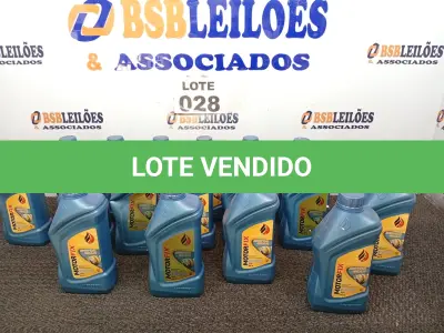 LOTE 028 - 18 - ÓLEOS MOTORFIX  80W90 (NO ESTADO, NÃO SABEMOS SE FUNCIONA. LEILÃO NÃO TEM GARANTIA E NEM DEVOLUÇÃO, SUJEITO A POSSÍVEIS AVARIAS VISÍVEIS/OCULTAS E/OU AUSÊNCIA DE COMPONENTES)