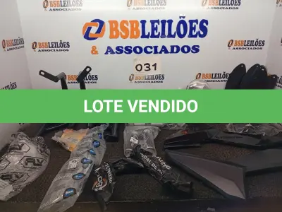 LOTE 031 - 22 – ITENS PARA MOTOS DIVERSOS (NO ESTADO, NÃO SABEMOS SE FUNCIONA. LEILÃO NÃO TEM GARANTIA E NEM DEVOLUÇÃO, SUJEITO A POSSÍVEIS AVARIAS VISÍVEIS/OCULTAS E/OU AUSÊNCIA DE COMPONENTES)