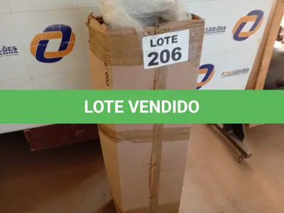 LOTE 206 - 01 - DUTO DE INOX PARA COIFA DE PAREDE (NO ESTADO, NÃO SABEMOS SE FUNCIONA. LEILÃO NÃO TEM GARANTIA E NEM DEVOLUÇÃO, SUJEITO A POSSÍVEIS AVARIAS VISÍVEIS/OCULTAS E/OU AUSÊNCIA DE COMPONENTES)