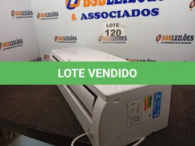 LOTE 120 - 01 – EVAPORADORA 12000 BTUS 220V PHILCO (NO ESTADO, NÃO SABEMOS SE FUNCIONA. LEILÃO NÃO TEM GARANTIA E NEM DEVOLUÇÃO, SUJEITO A POSSÍVEIS AVARIAS VISÍVEIS/OCULTAS E/OU AUSÊNCIA DE COMPONENTES)